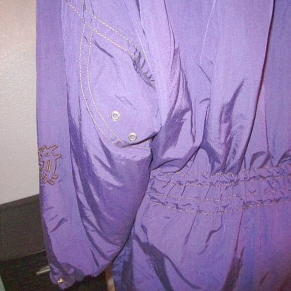 VTG Bogner EMBROIDERED Ski Size 12 JACKET Puffer FULL ZIP Coat POCKET Lined HOOD - Picture 11 of 12